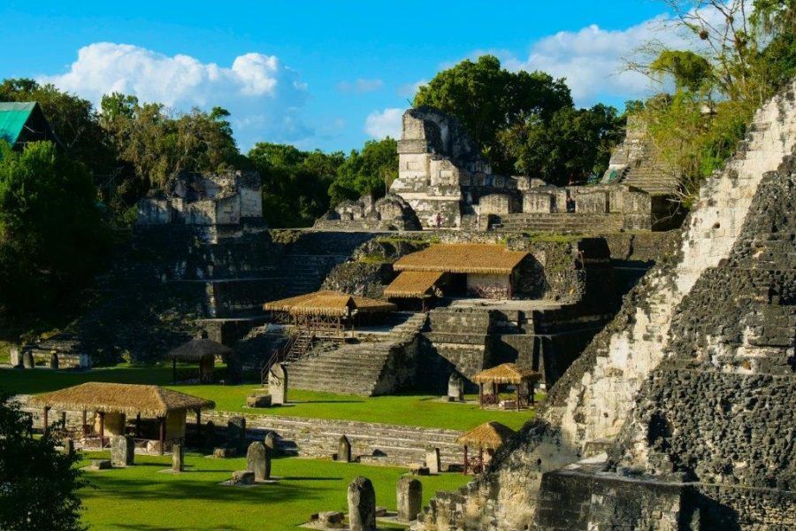 Las acrópolis sur y central