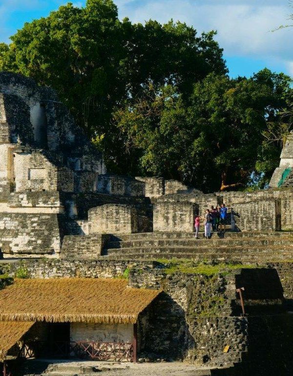 La plaza de los siete templos